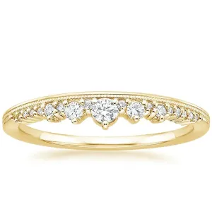 0.17CTW Delicate Multigrain Lab Grown Diamond Band