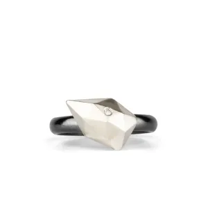 Angled Fragment Ring with Diamond