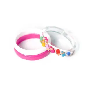 Bangle Set | Pencil -Vibrant Color | Lilies and Roses NY