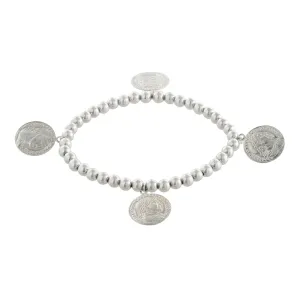 Coin Stretch Bracelet