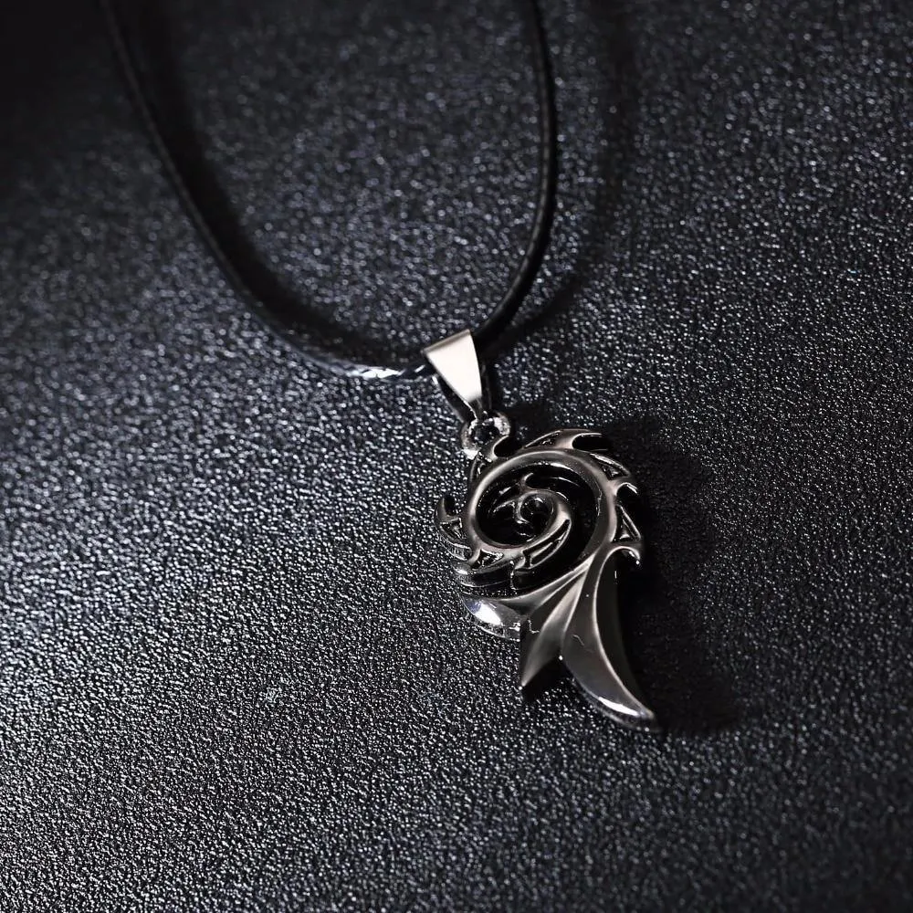 Cold Dragon Flame Necklace