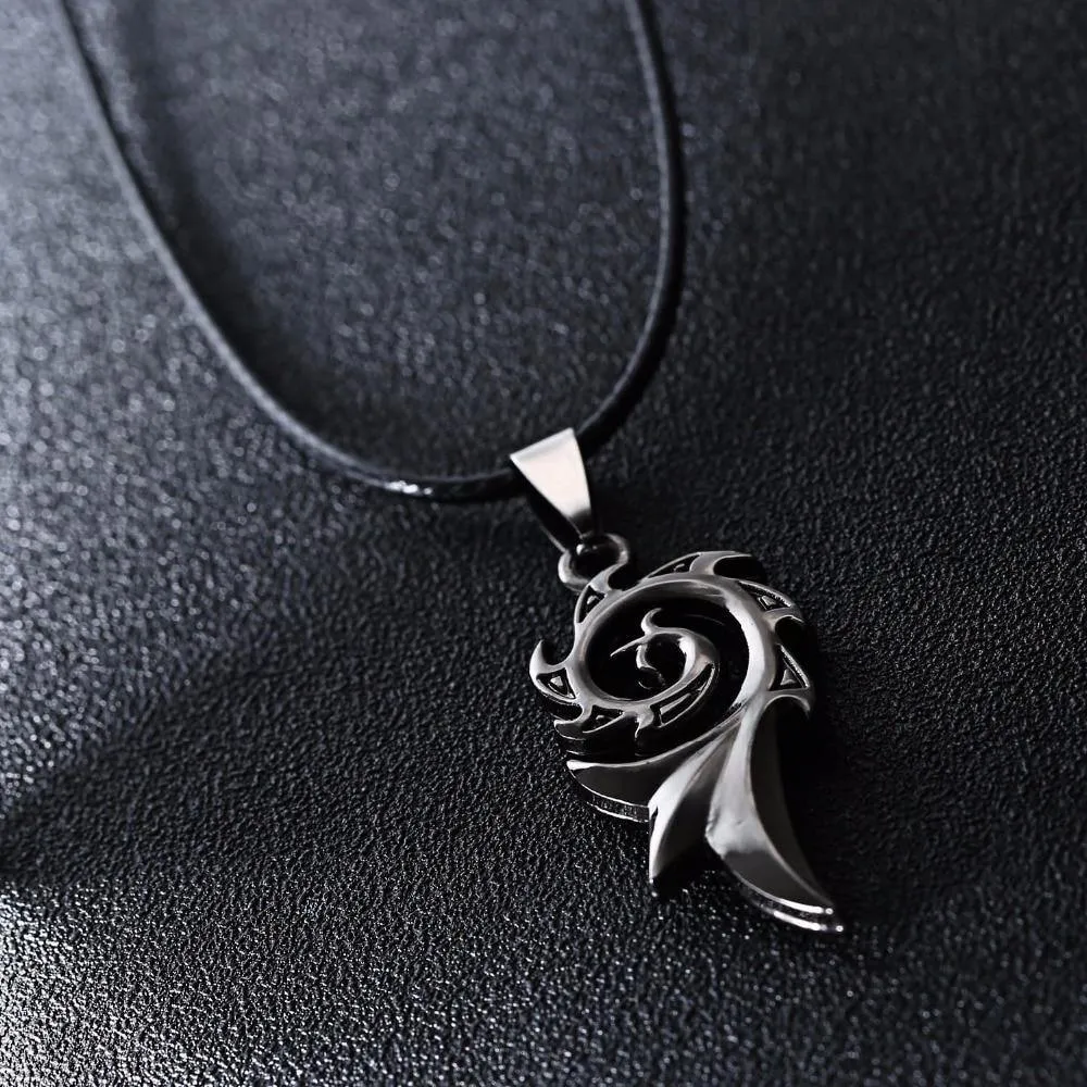 Cold Dragon Flame Necklace