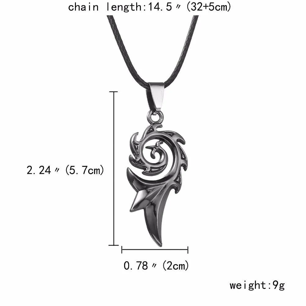 Cold Dragon Flame Necklace