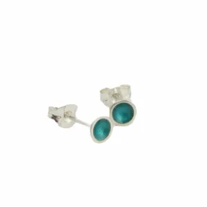 Enamel Small Stud Earring