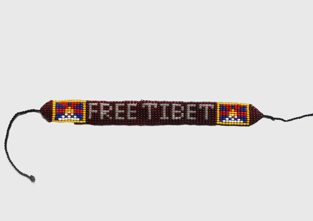 Glass Beads Free Tibet Unisex Bracelet