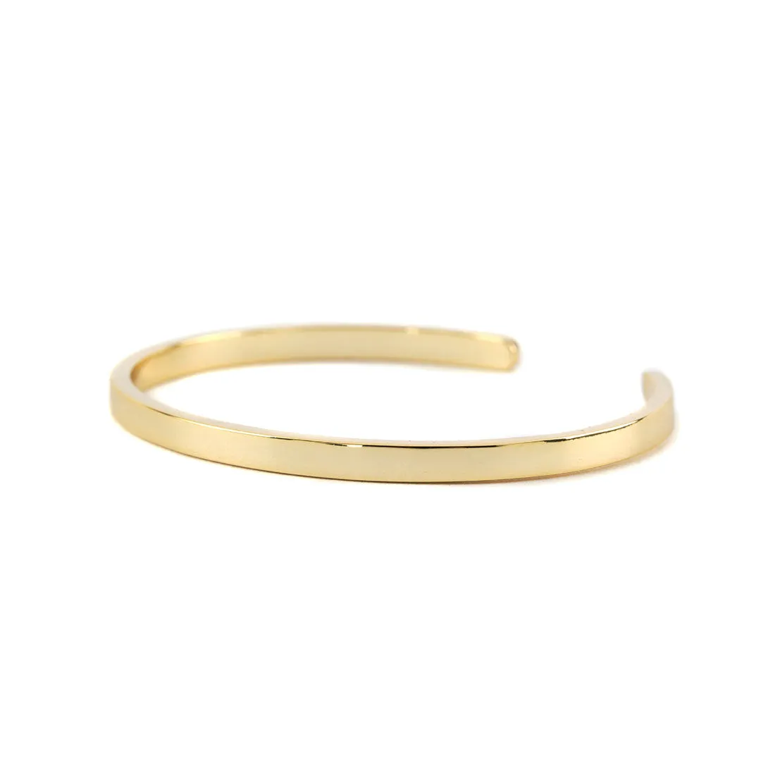 Gold Line Bangle