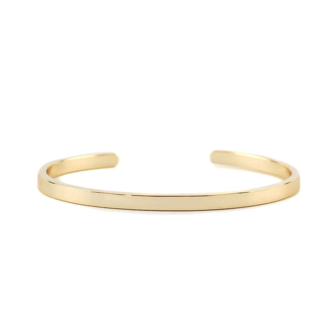 Gold Line Bangle