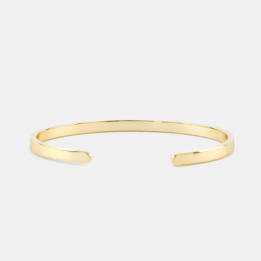 Gold Line Bangle