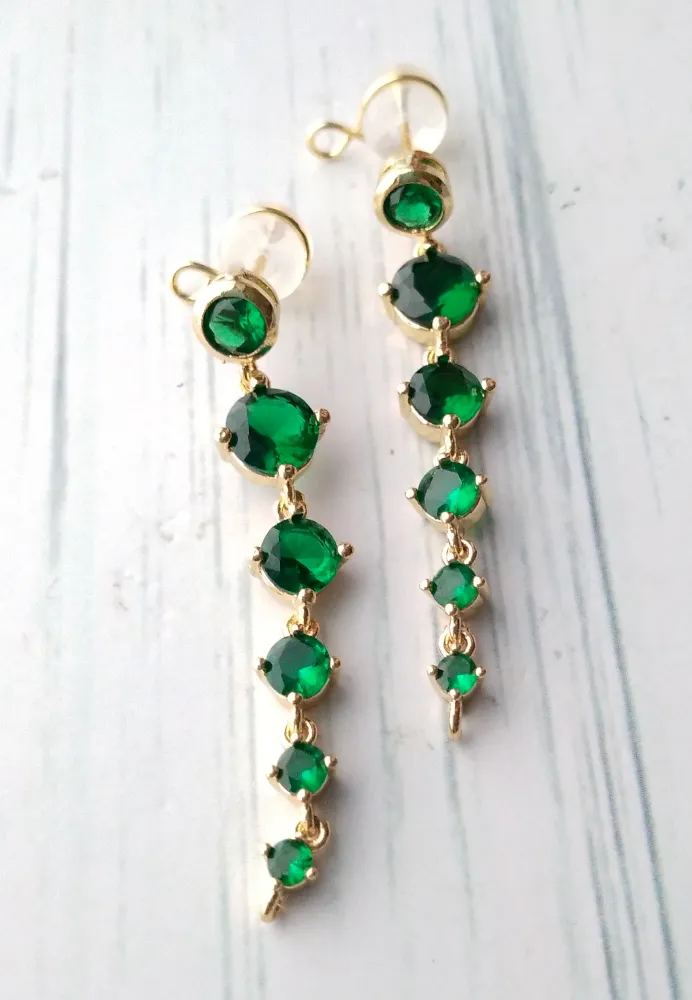 Jeweled Vine Earrings