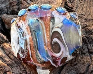 Jewels Organic Lampwork Focal Bead SRA