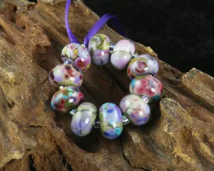 Mosaic Mix Lampwork Beads Set SRA