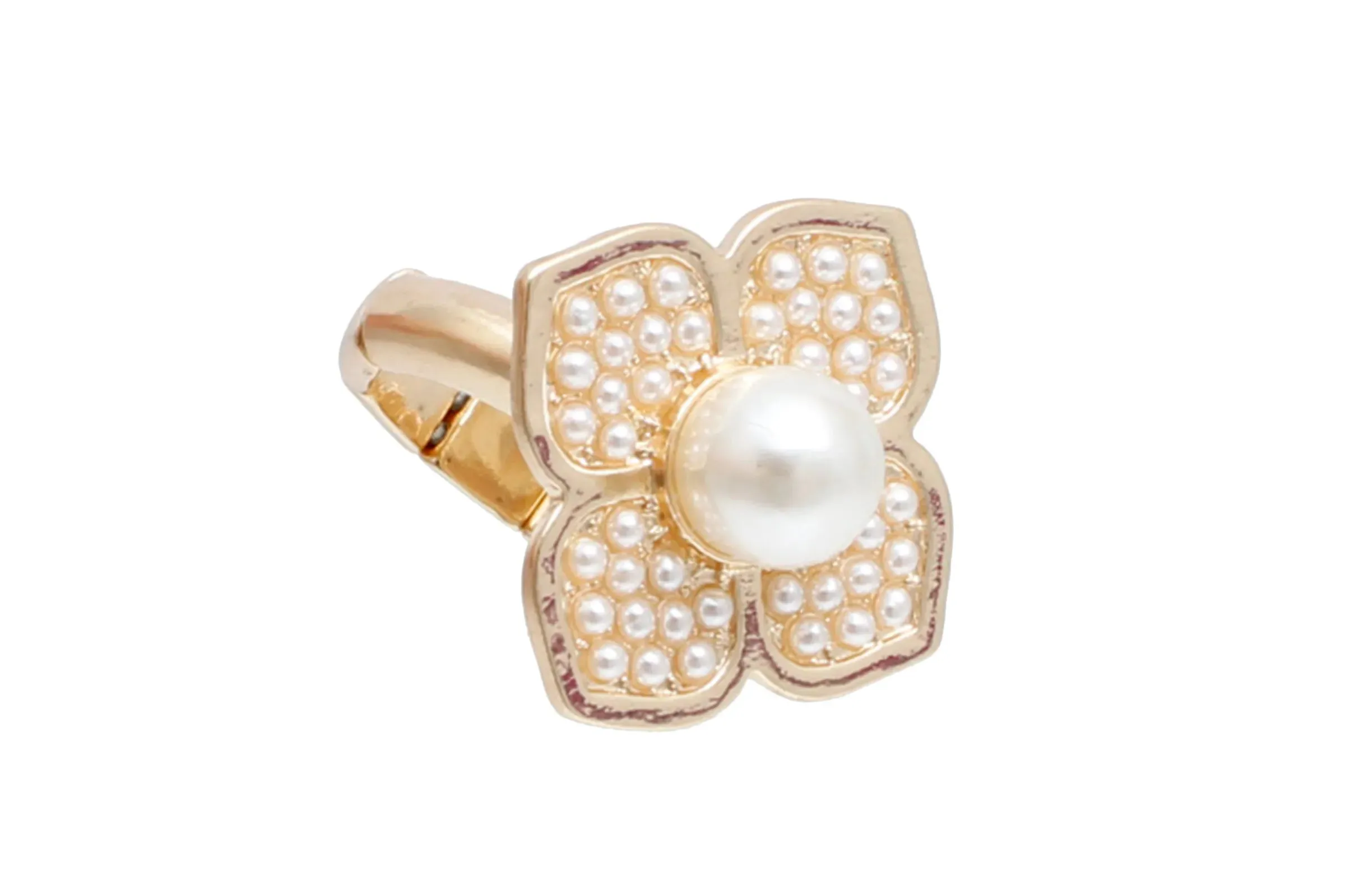 Pearl Bloom: Flower Ring