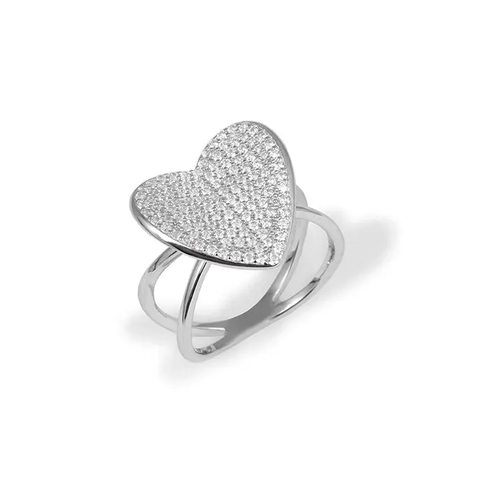 Radiant Heart Ring