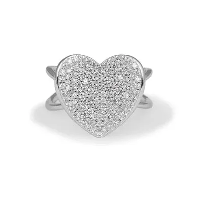 Radiant Heart Ring