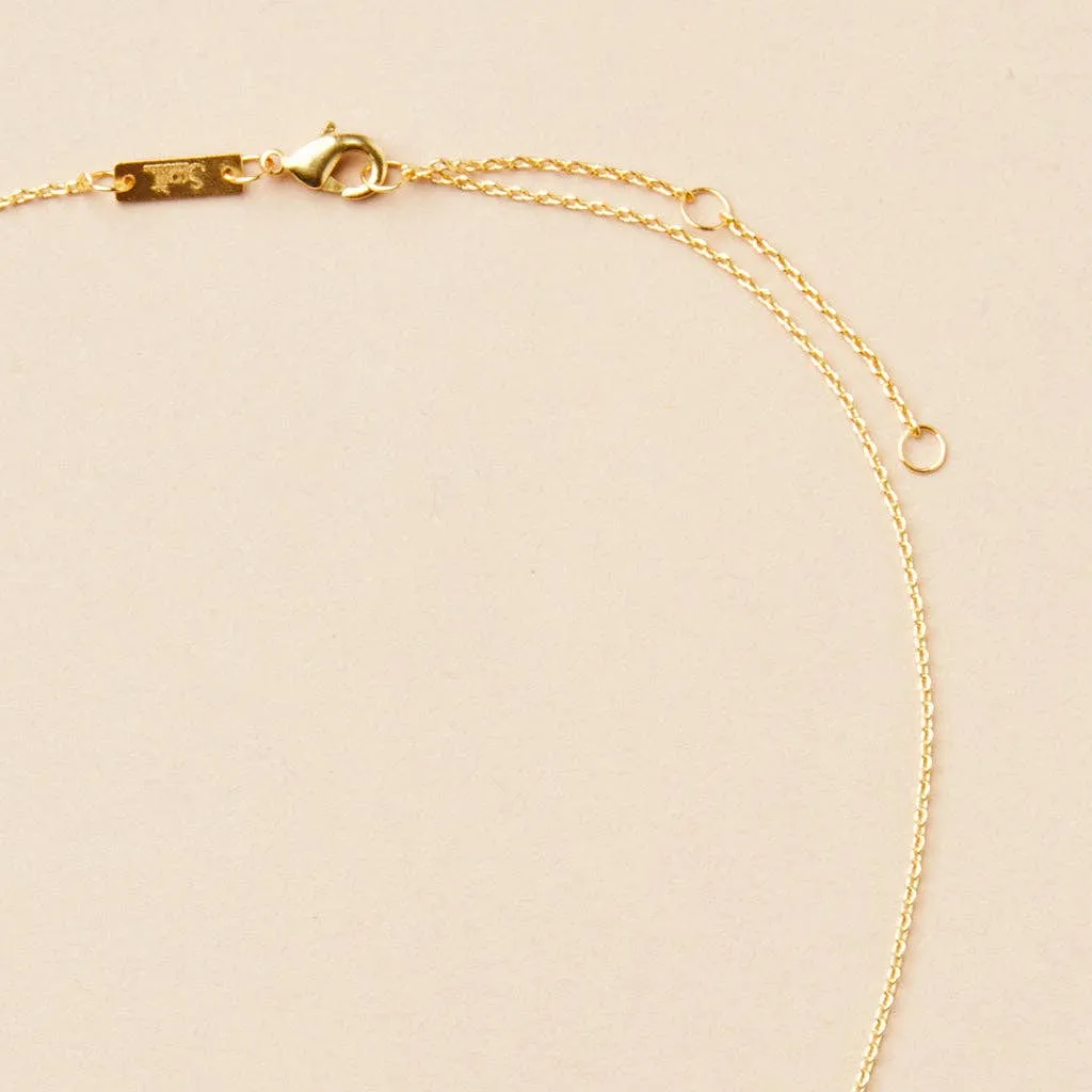 Refined Necklace Collection - Crescent / Gold