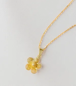 Sampaguita Minimalist Pendant Necklace