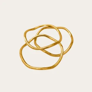 Set of 3 Wavy Pala Bangles