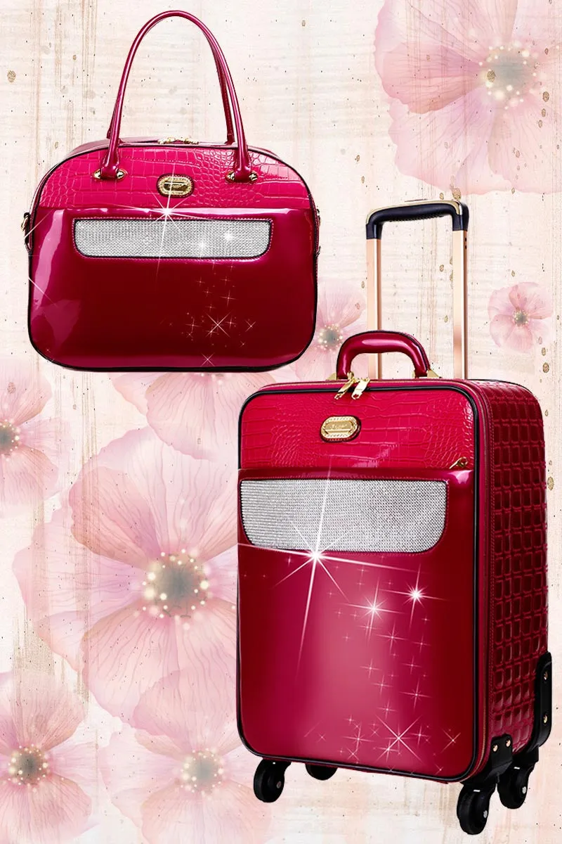 Sleek and Steady Signature 3 Pcs. Vegan Luggage Set