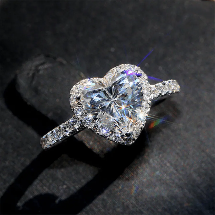 The Camille Heart Ring