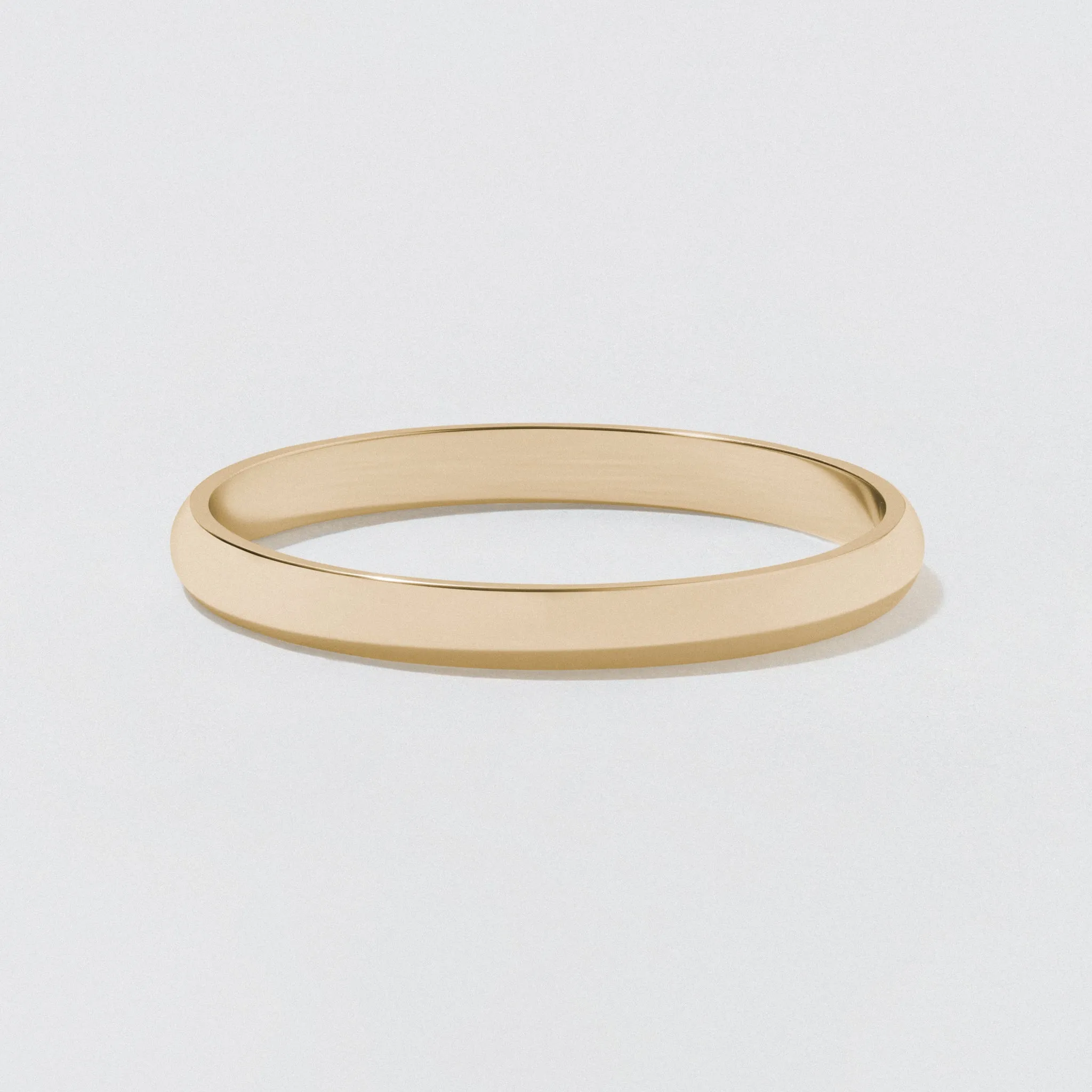 Yellow Gold Classic Wedding Band - Polished 2mm